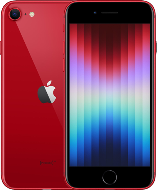 Смартфон iPhone SE 2022, 64 Гб, красный